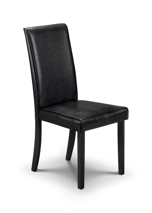 HUDSON DINING CHAIR - BLACK