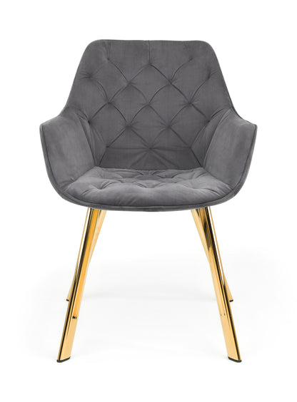 LORENZO DINING CHAIR - GREY