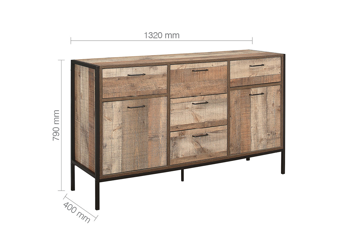 Urban Large Sideboard Brown