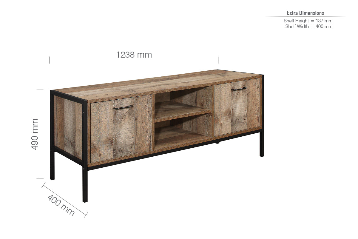 Urban TV Unit Brown