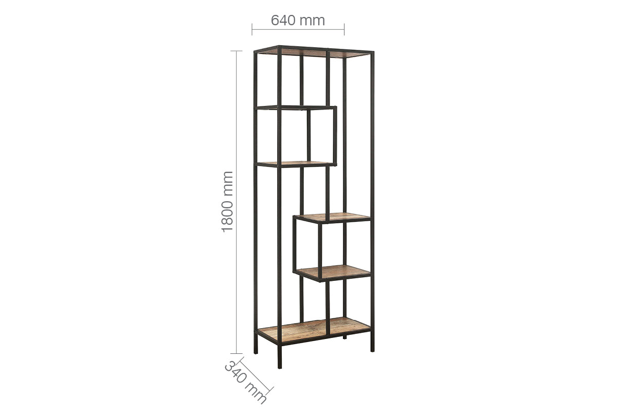 Urban Tall Shelving Unit Brown