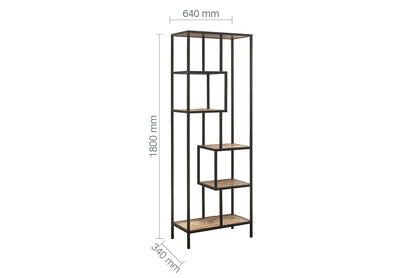 Urban Tall Shelving Unit Brown