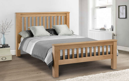 Amsterdam Oak Bed HFE 135cm