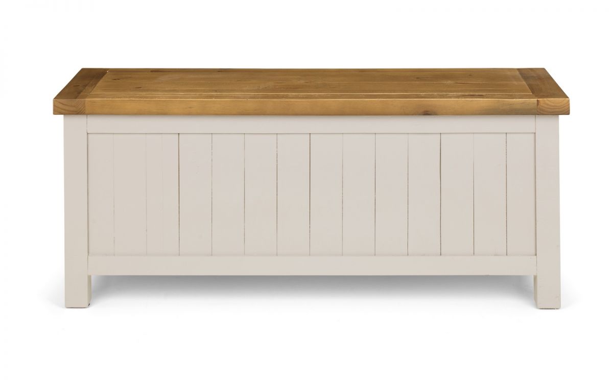 ASPEN STORAGE BENCH - GREY WASH